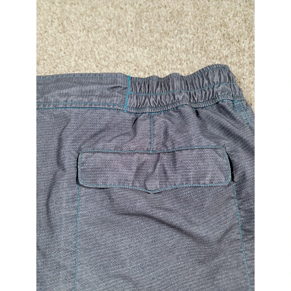 Robert Graham Mens Classic Fit Swim Trunks Size 38 Gray Lined Stretch Beach Surf